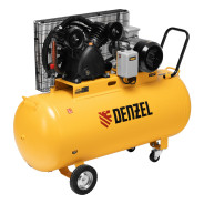 Компрессор воздушный рем. привод BCV 5500-T/270, 5,5 кВт, 270 литров, 850 л/мин  ...DENZEL 58125