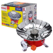 Портативная раскладная газовая плита ,700С,2.8кВт,125г/ч,  WMC TOOLS WMC-JD-208