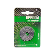 Припой ПОС 61 проволока, спираль ф2mm в блистере  Векта 191004