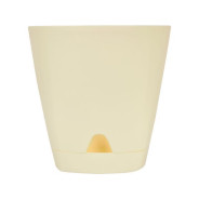 Горшок для цветов с прикорневым поливом, 2.5 л., Amsterdam, сливочный  ...INGREEN ING6200СЛ