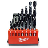 Набор__Сверла по дереву 3-10 мм Brad Point Set (8 шт) в футляре, MILWAUKEE ...Milwaukee 4932352466