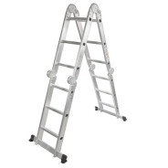 Лестница складная многофункциональная (4х3 ступ., стремянка-175см, лестница-360см, до 150кг, вес 12к...FORCEKRAFT BL-403B