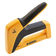 Степлер мебельный, пластиковый корпус, тип 53, 6-14 мм, тип 13, 6-14 мм, тип 300, 14 мм  ...DENZEL 40210