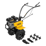 Мотоблок DPT-270, 7 л.с., ремен.сцеп, шир 85 см, глуб 35 см, фрез 3х4, ШОМ, скор 2В/1Н, кол 8" ...DENZEL 56432