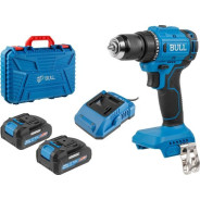 Аккум. дрель-шуруповерт SR 1803 XLTpro ,18 В, 2АКБ 2,0 А/ч,  45 Н*м, БЗП 10 мм (шурупы до 10 мм),  ...BULL 1329602