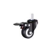 Колесо мебельное поворотное SCZTB 20 40 мм с болтом и тормозом  ...TOR 1027260