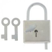 Замок навесной-контрольный, цинк  Металлист 91520