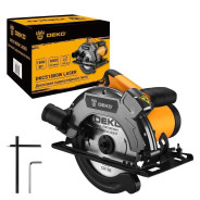 Пила циркулярная , 210 мм, 5000 об.мин, 1800 Вт, DEKO DKCS1800W LaserDeko 086-1012