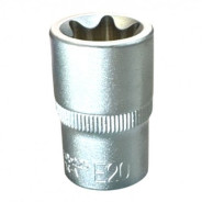Головка торцевая 1/2" TORX Е20, L38 мм, CrV  H-D HD-05226