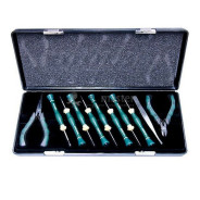 Н-р для ювелирных работ (кусачки,пинцет,круглогубцы, отвёртки) 10 предметов  ...Force 2106