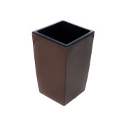 Кашпо для цветов со вставкой Жасмин, 1.5 л, шоколад  GARDENPLAST 65000