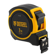 Рулетка 3м х 16мм, двухкомп. корпус, магнитный обрезиненный зацеп  ...DENZEL 31530