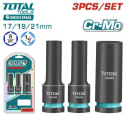 Набор ударных головок 1/2 "   (3 предмета)TOTAL THKISD12042L