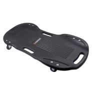 Лежак пластиковый подкатной на 4-х колесах (400х850мм)  Forsage F-TRH6803-4