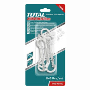 Дюбель-гвоздь 8x40 мм с крюком   (6 шт)TOTAL WJSPK5012