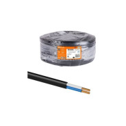 Кабель ВВГ-П нг(А)-LSLTx 2х2.5 ок(N)-0.66 ГОСТ (100м)  (черный)  TDM SQ0117-0206