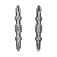 Набор бит двухстор., PH2-PH2х45мм, PZ2-PZ1х45мм, сталь S2, 2 шт. GROSS Gross 112109
