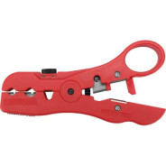 Щипцы-съемник изоляции проводов STP, UTP, RG59, RG6, RG7, RG11 с режущими элементами  ...YATO YT-22760