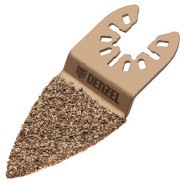 Насадка для МФИ шлифовальная дельтовидная, HM, по плитке и дереву, 33 mm Denzel ...Matrix 782321