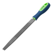 Напильник, 250 mm, плоский, двухкомпонентная рукоятка, №2  ...Сибртех 16230