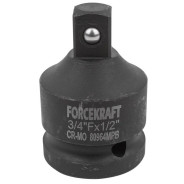 Адаптер-переходник ударный 3/4"(F)х1/2"(M)  FORCEKRAFT FK-80964MPB
