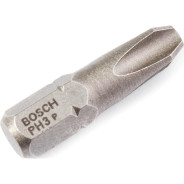 Бита Extra Hart PH3 25 мм (100 шт),  BOSCH 2.607.001.517