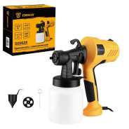 Краскопульт электрический,800 мл, 520Вт,650 мл/мин, сопла: 1,8/2,5 мм , HVLP, DEKO SGD520...Deko 085-1334