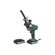 Пила сабельная аккумуляторная, 18В, 2АКБ 2,0 А/ч, 2500 об.мин,   LZK18DC...Hammer 827255