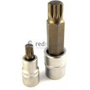 1/2" головка бита 12-лучевая M18 (100ммL)  Force 34810018