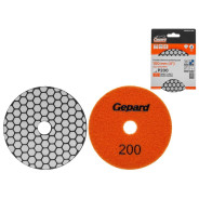 Алмазный гибкий шлифкруг "Черепашка" 100мм P200 сух. () (АГШК)  ...GEPARD GP5023-200