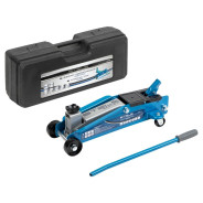 Домкрат гидравлический подкатной, высокий подъем 3т SUV (h min 190мм, h max 535мм) в кейсе  ...Stels 51157