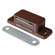 Защелка магнитная коричневая (2 шт в зип-локе)  STARFIX SMZ1-107-2