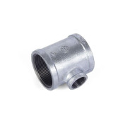 Тройник ред. 1 1/2" х 1/2" оцинкованн.  AV Engineering AVEC430011212