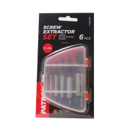 Набор экстракторов резьбы  HSS 4241,6пр.(М3-М25; ?:3-6мм, 6-8мм, 8-11мм, 11-14мм, 14-18мм, 18-22мм; ...Patron P-63005B