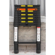 Лестница телескопическая алюминиевая односекционная (5.0м,13ступенек, max нагрузка 150кг, вес 13.4кг...Rock FORCE RF-UP500