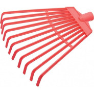 Грабли веерные пластиковые, 240 мм, 11 плоских зубьев  Sparta 61802