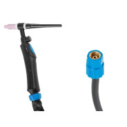 Горелка сварочная TIG WGT-17V (8м, 150А, разъем M16x1.5, вентиль)  SOLARIS SL5715-2