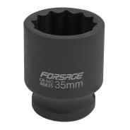 Головка ударная 3/4", 35мм (12гр.)  Forsage F-46835