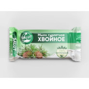 Мыло туалетное ХВОЙНОЕ 100 г, в цв. обертке  4657767580267SALUT 4657770000000