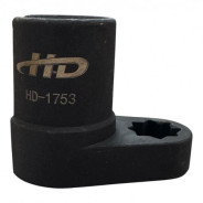 Головка для откручивания кислородных датчиков (лямбда-зонд) 22мм CrMo  ...H-D HD-1753