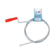 Трос сантехнический пружинный ф 9 мм длина 2,5 м  AV Engineering AVE34009025