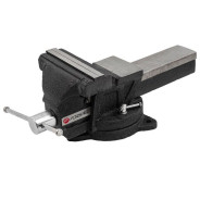 Тиски стальные поворотные с наковальней 8" (200мм)  Forsage F-6540108