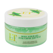 Гель-скраб для тела  Алоэ и Зеленый чай  La and Te beaute LT-2210