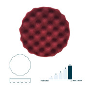 Полировальный круг 150мм красный  Гамматест GTK4061