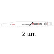 Пилка сабельная по дереву с гвоздями S3456XF (2 шт.)  BOSCH 2608654405