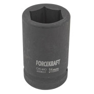 Головка ударная 1", 31мм (6гр.)  FORCEKRAFT FK-4858031