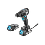 Дрель-шуруповерт аккумуляторная, 12В, 2 АКБ 2.0 А/ч, TESLA TCD12BL...Tesla 834528
