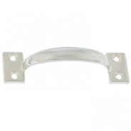 Ручка-скоба РС-90 цельнотянутая, цинк, 5шт.  Металлист 91593