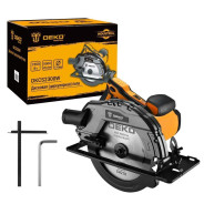 Пила циркулярная,  220 В, 2300 Вт,  диск 210x20 мм, 5000 об/мин, пропил (90/45 град.),  DEKO DKCS230...Deko 084-1050