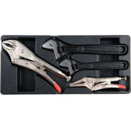 Ключи в футляре (набор 4шт)  YATO YT-55444